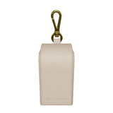 Dispensador de bolsas para heces arena (beige)